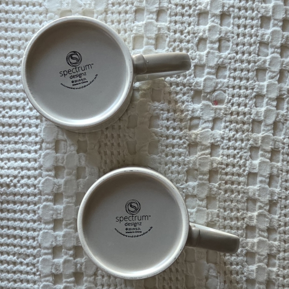Spectrum Designz I Ruff You Dog Embossed Mugs Set - Picture 7 of 10